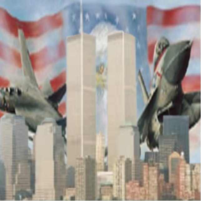 Photo Sculpture Tours jumelles 9/11 Sculpture photo du souvenir (Devant)