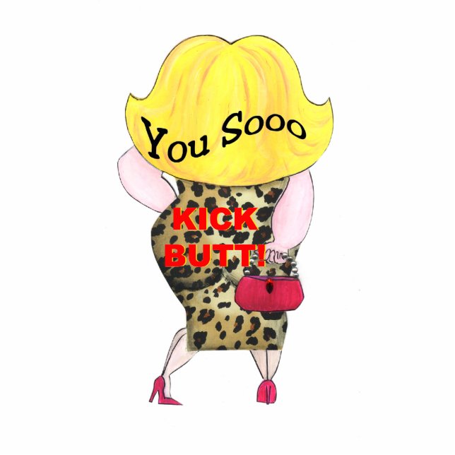 Photo Sculpture Vous Sooo Kick Butt sculpture (Devant)