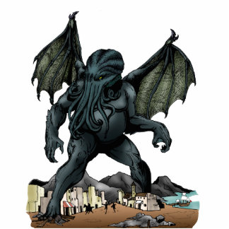 Photo Sculpture Voyageur debout de Cthulhu