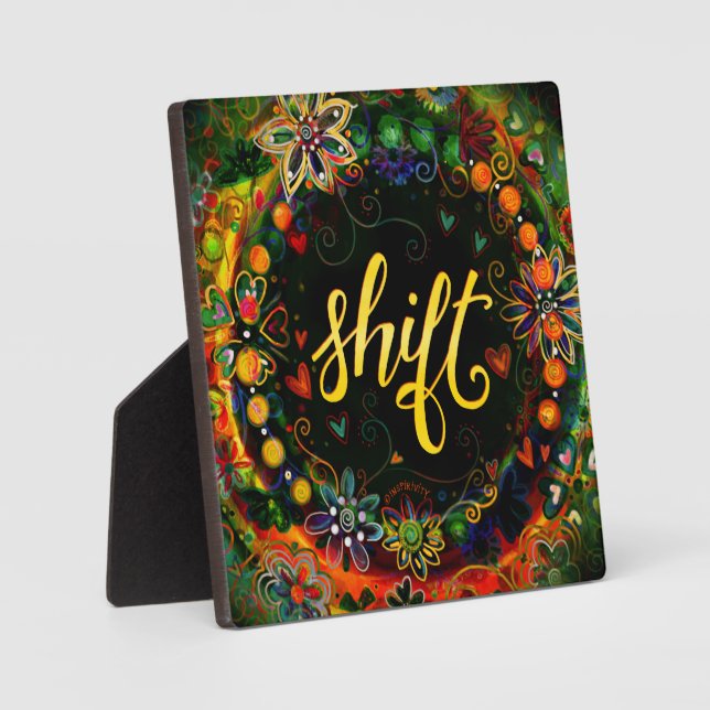 Photo "Shift" - Plaque d'incertitude d'un mot (Recto)