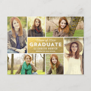 Photo Showcase Graduation Faire-part OR