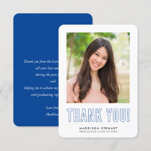 photo simple moderne GRAD MERCI bleu royal