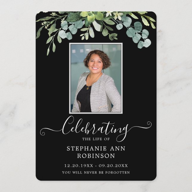 Photo Simple Ordre de service Programme noir (Devant)