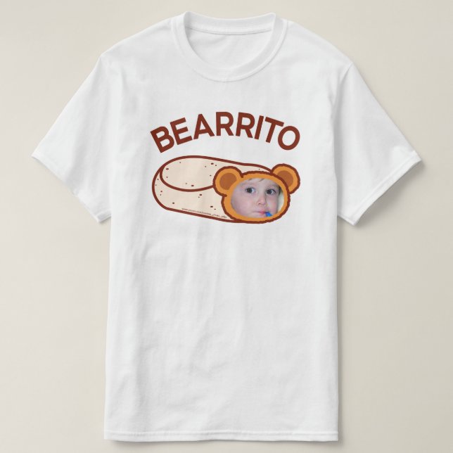 Photo Stand-in T-shirt BEARRITO (Design devant)