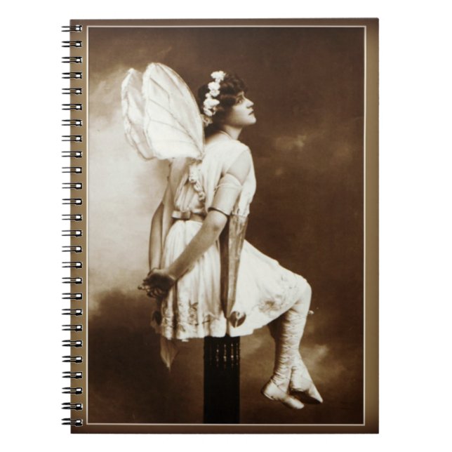 Photo Studio vintage, Féerie - Carnet Spiral (Devant)