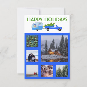 Photo sur mesure Camion Camper Trailer Carte de No