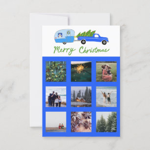 Photo sur mesure Camion Camper Trailer Carte de No
