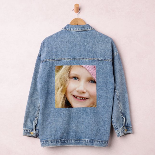 PHOTO SUR MESURE JEAN DENIM JACKET (Hangar)