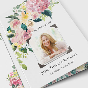 Photo Sympathy Funeral Thank You Cartes Memories