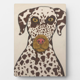Photo Tabletop Plaque with Dalmatian image