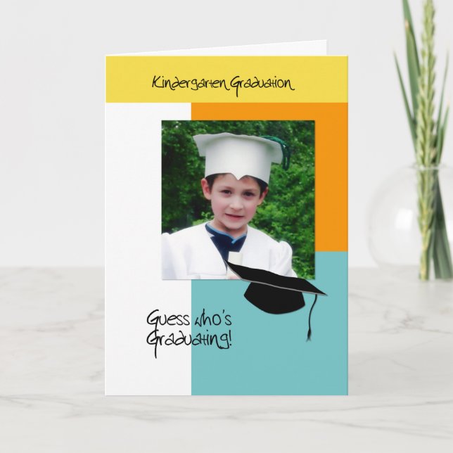 Photo tendance Faire-part d'études de maternelle (Devant)