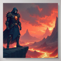 Chevalier noir de flamme