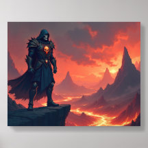 Chevalier noir de flamme