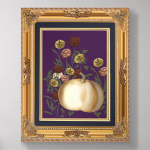 Halloween & Thanksgiving - Citrouille blanche luna