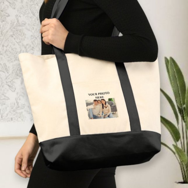 Photo Tote Bag, Custom Tote Bag With Photo, Custom (Créateur téléchargé)