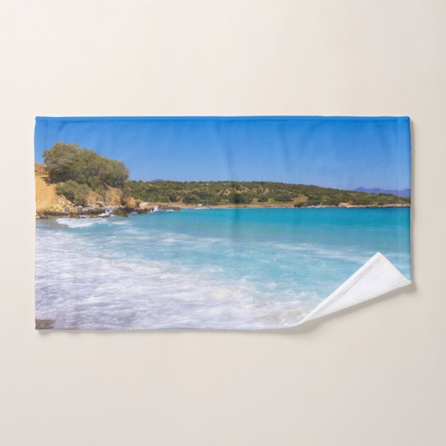 Photo Tropical Beach Island Paradise (Serviette à main)