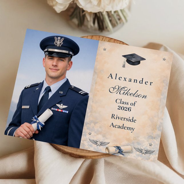 Photo U.S. Air Force Graduation Party Ankündigung (Von Creator hochgeladen)
