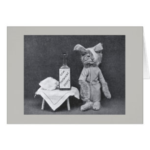 Photo vintage - chaton avec un mal de dents,