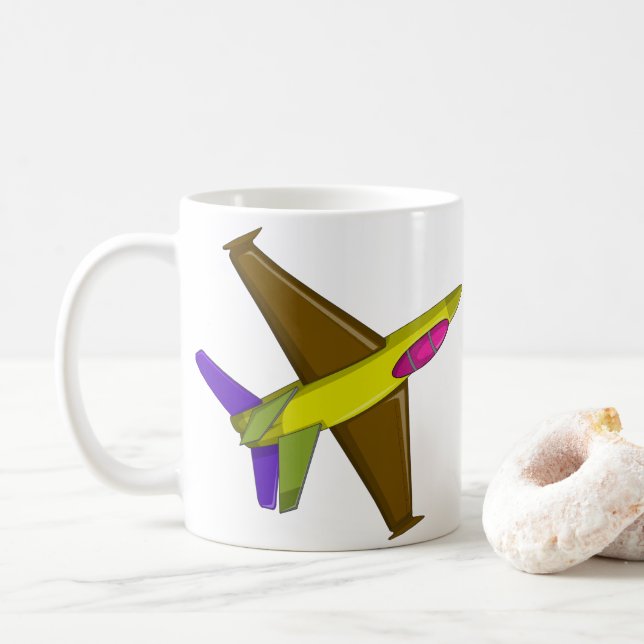Photo White Mug Mockup (Avec donut)