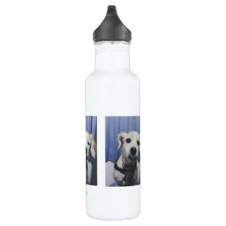 Photobooth Wasser-Flasche (24 Unze), weiß Trinkflasche