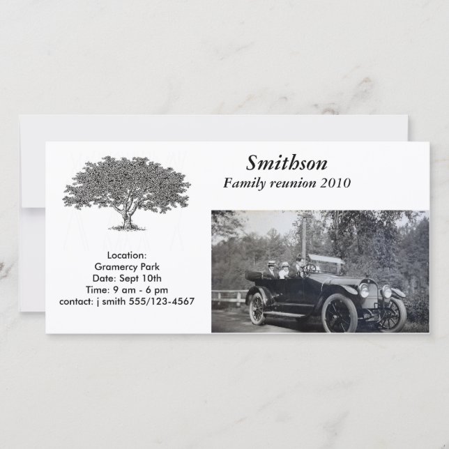 Photocard - Invitation (Devant)