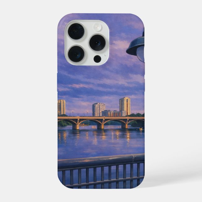 Photograph Edited Image Clear Case for iPhone® iPhone 15 Pro Hülle (Rückseite)