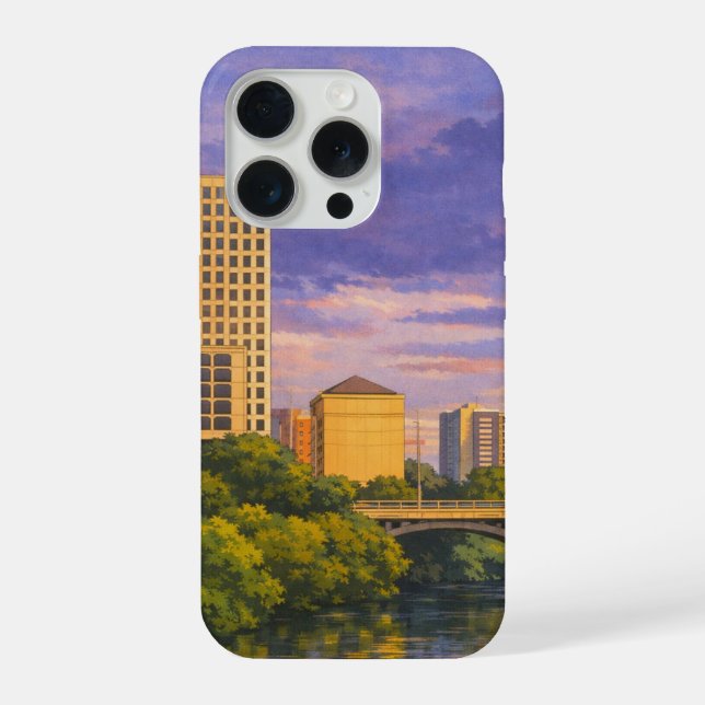 Photograph Edited Image Clear Case for iPhone® iPhone 15 Pro Hülle (Rückseite)