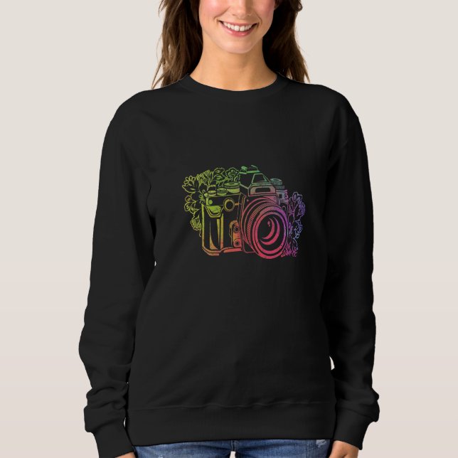 Photograph Photography  Photographer Photo Camera Sweatshirt (Vorderseite)