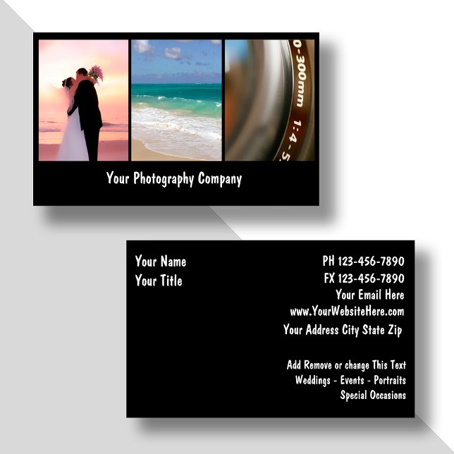 Photographe Carte de visite_Nouveau (Créateur téléchargé)