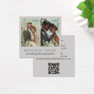 Photographe de Mariage 2 Photo Code QR Personnalis