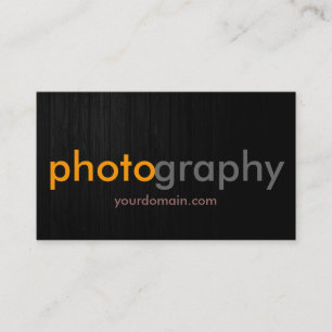 Photographe en bois gris-jaune Artiste Carte de vi