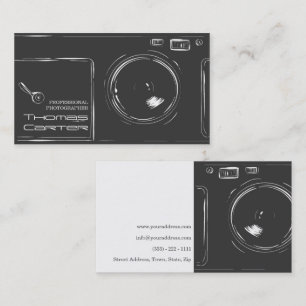 Photographe professionnel Carte photo numérique