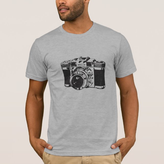 Photographe vintage Caméra T-shirt (Devant)