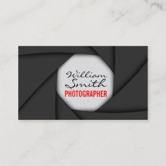 Photographer Business card Visitenkarte