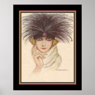 Photographie Art Déco Showgirl par Nanni ca. 1928