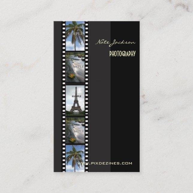 PHOTOGRAPHIE carte de visite MINI FOLIO (Devant)