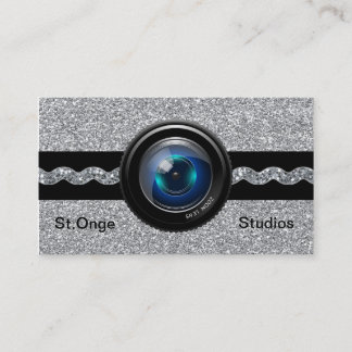 Photographie Carte de visite Silver Élégant Monogr