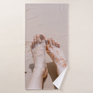 Photographie de focalisation sélective des pieds a