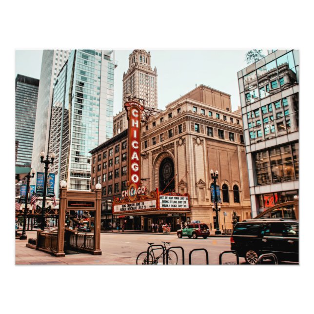 Photographie de la ville de Chicago, Illinois (Devant)