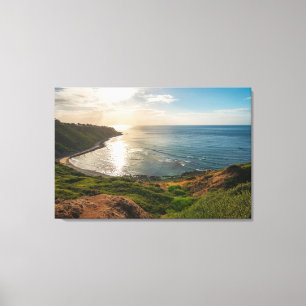 Photographie de paysage de Bluff Cove en art mural