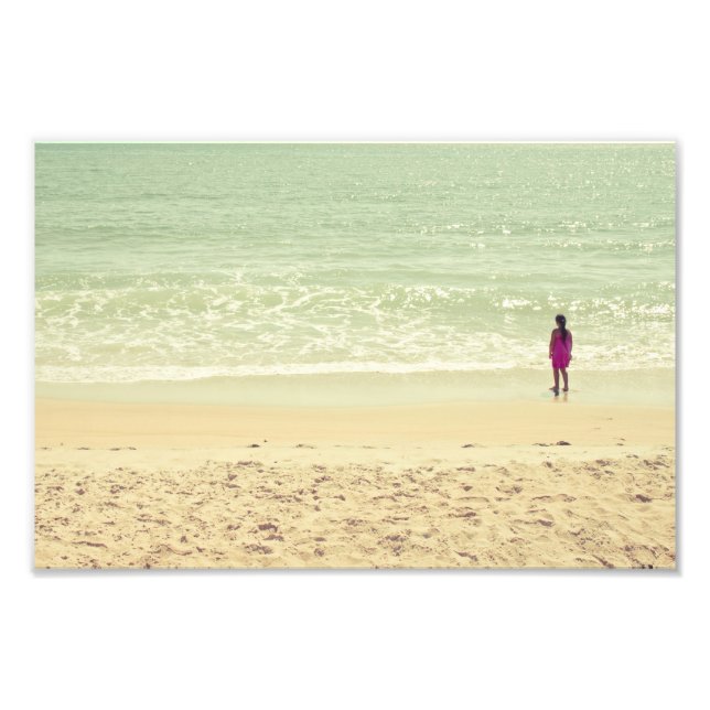 Photographie de plage Pastel (Devant)