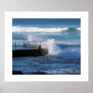 Photographie de plage Poster d'art