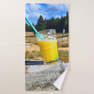 Photographie de plein air au jus d'orange – Forêt 