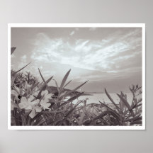 Photographie de voyage au bord de la mer - Affiche