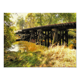 Photographie des chemins de fer d'automne