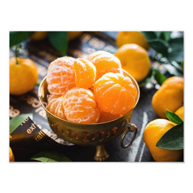 Photographie des fruits de la Tangerine (Devant)