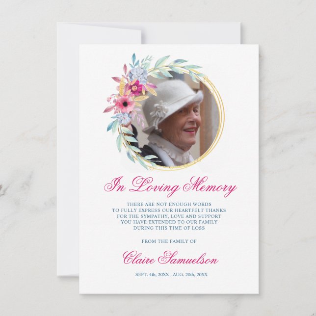 Photographie du mémorial de Merci de Sympathy Flor (Devant)