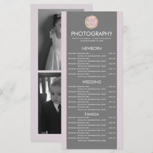 Photographie Entreprise Votre Logo Earth Tone Menu