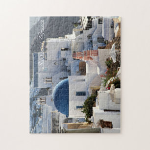 Photographie haute définition Santorin, puzzle
