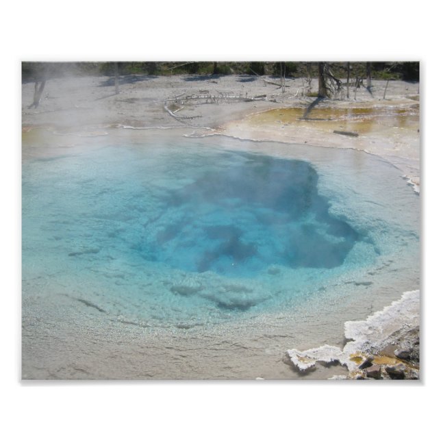 Photographie Imprimer Yellowstone Hot Spring (Devant)